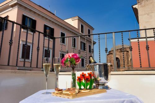 Hotel Manzoni Rom Exterior foto